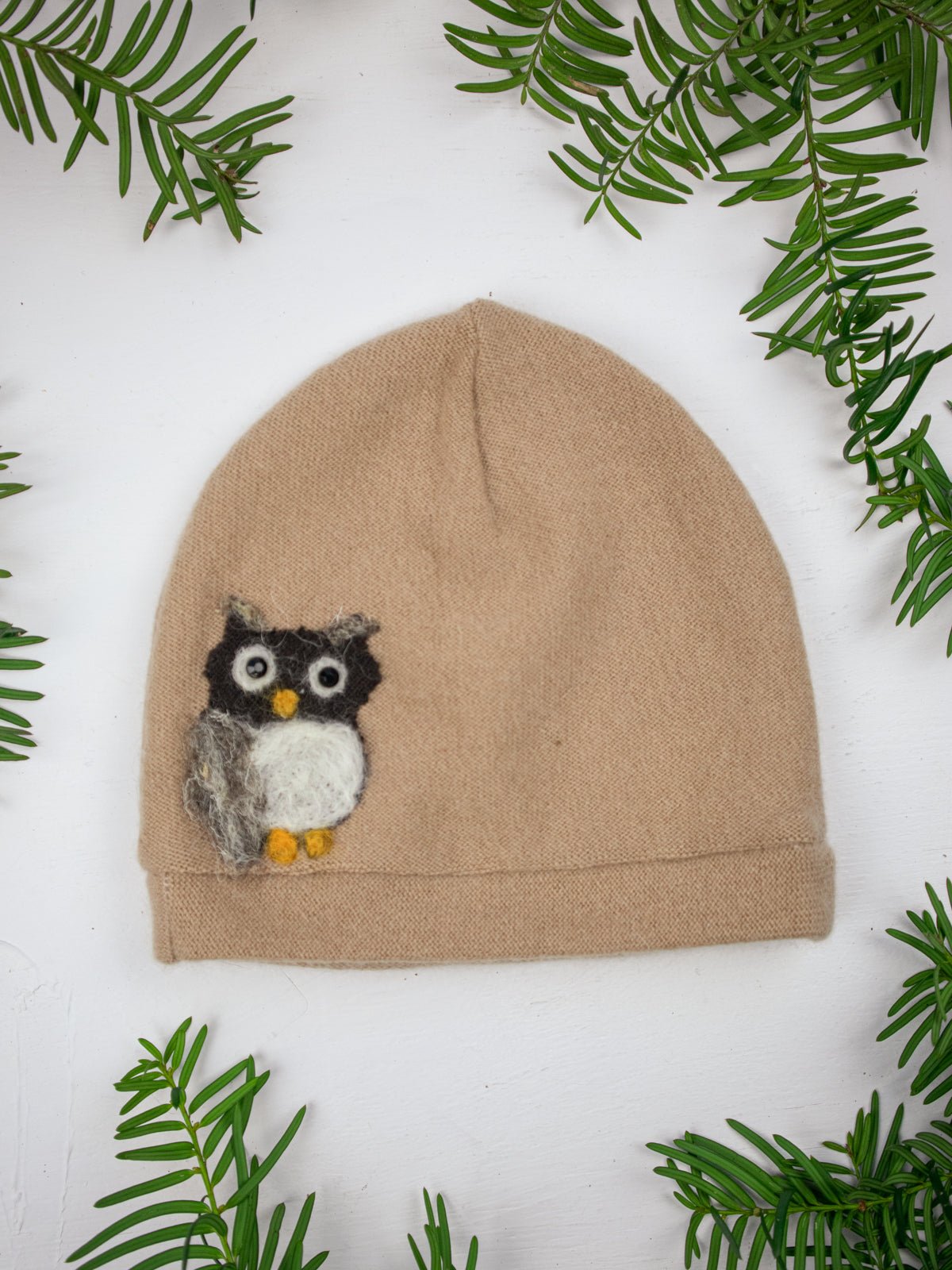 Owl Cashmere Hat - Child - Che Cose Belle