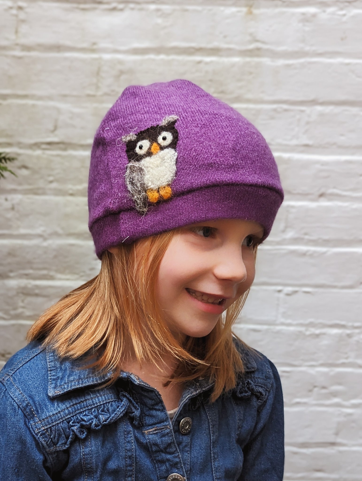 Owl Cashmere Hat - Child - Che Cose Belle