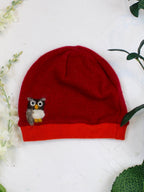 Owl Cashmere Hat - Toddler - Che Cose Belle