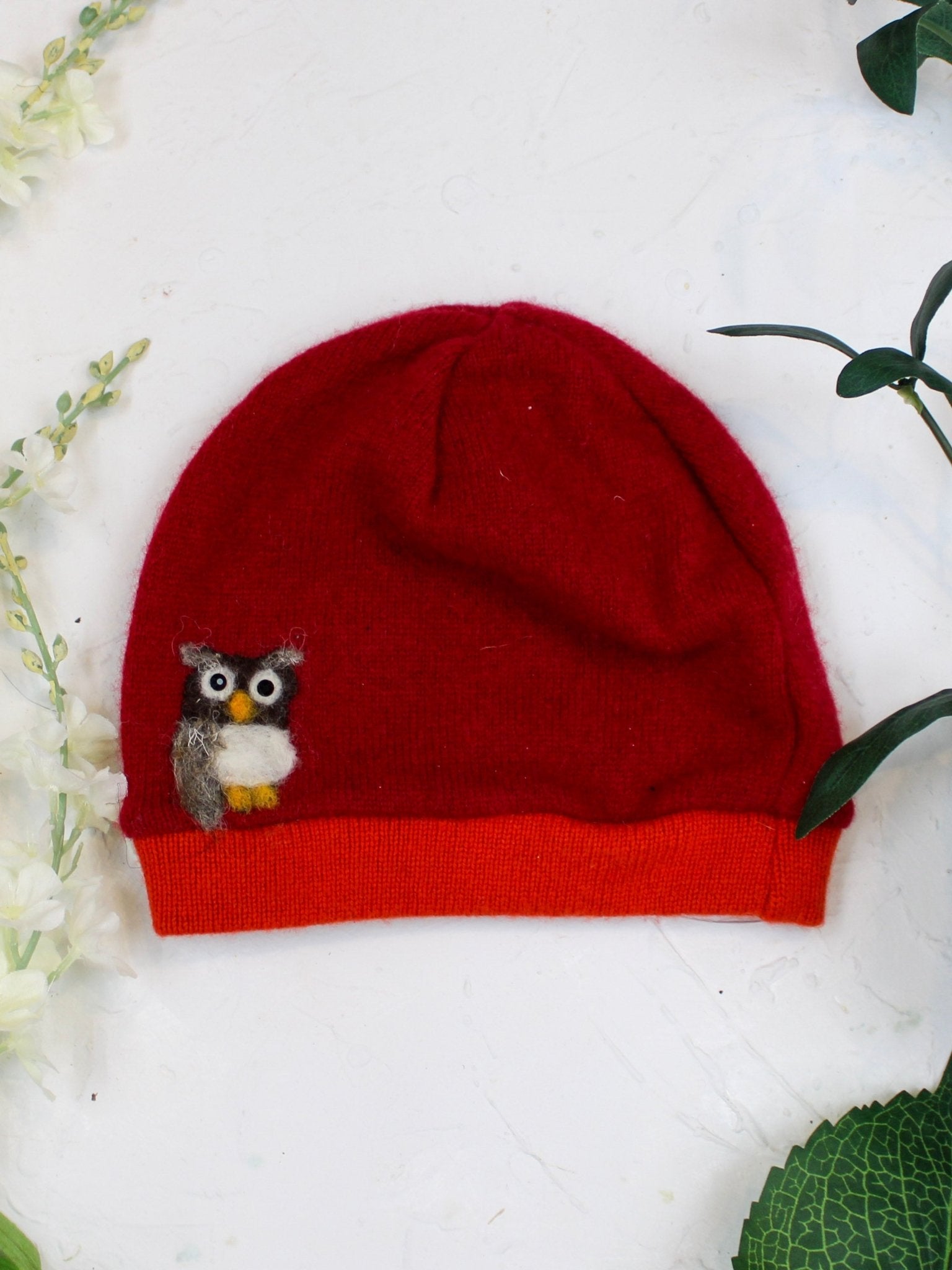 Owl Cashmere Hat - Toddler - Che Cose Belle