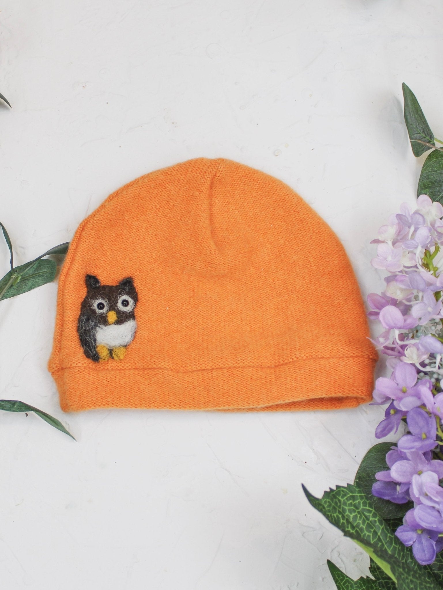 Owl Cashmere Hat - Toddler - Che Cose Belle