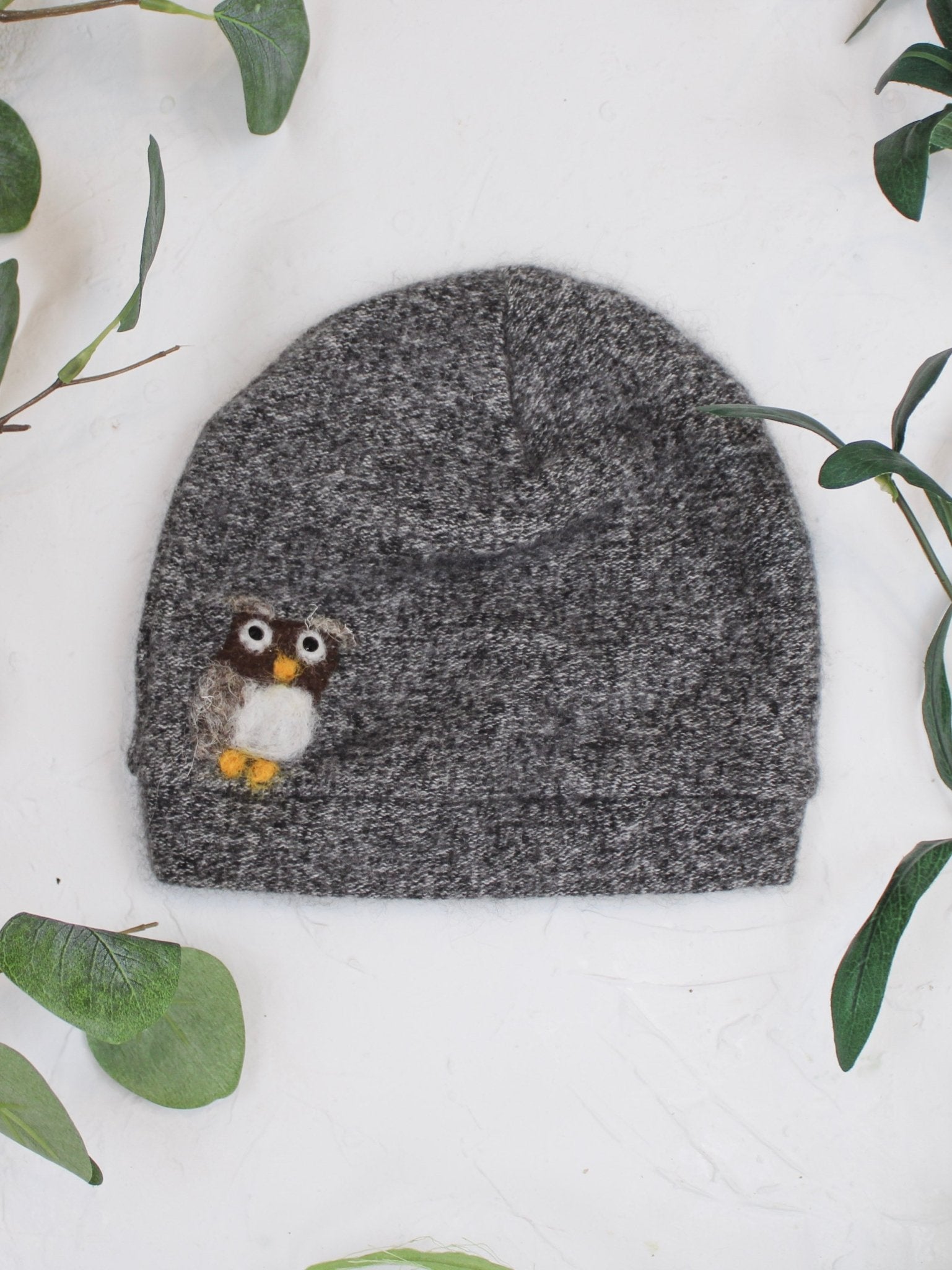 Owl Cashmere Hat - Toddler - Che Cose Belle