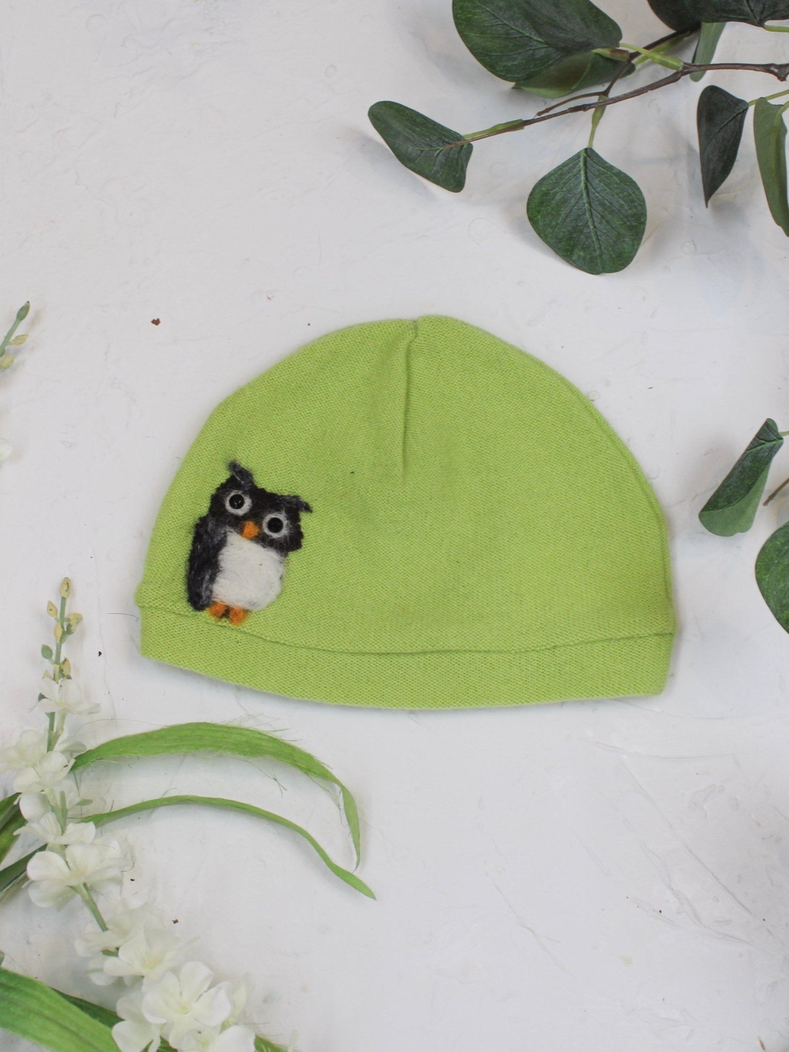Owl Cashmere Hat - Toddler - Che Cose Belle