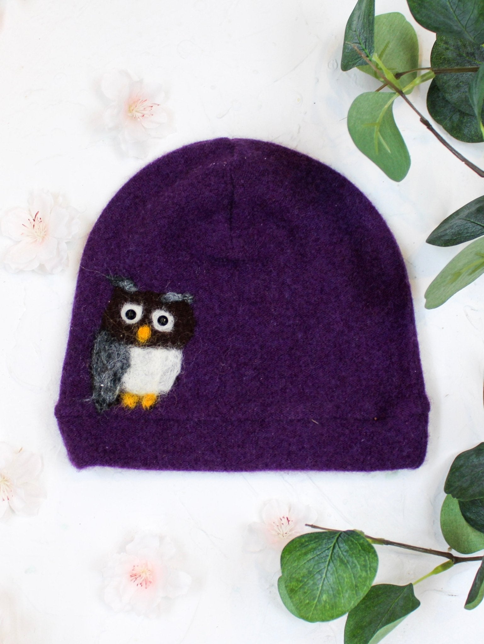 Owl Cashmere Hat - Toddler - Che Cose Belle
