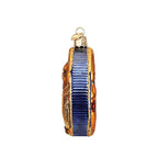 Owl In Moon Glass Ornament - Che Cose Belle