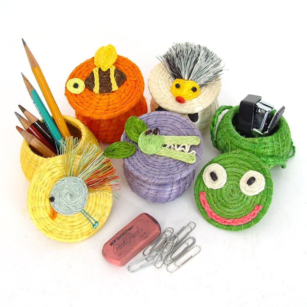 Owl Lidded Basket - Che Cose Belle