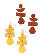 Pagoda Painted Earrings - Che Cose Belle