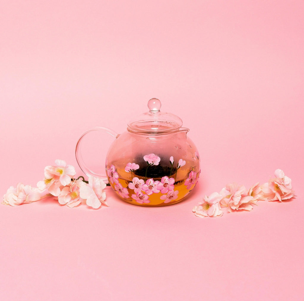 Painted Cherry Blossom Tea Pot - Che Cose Belle