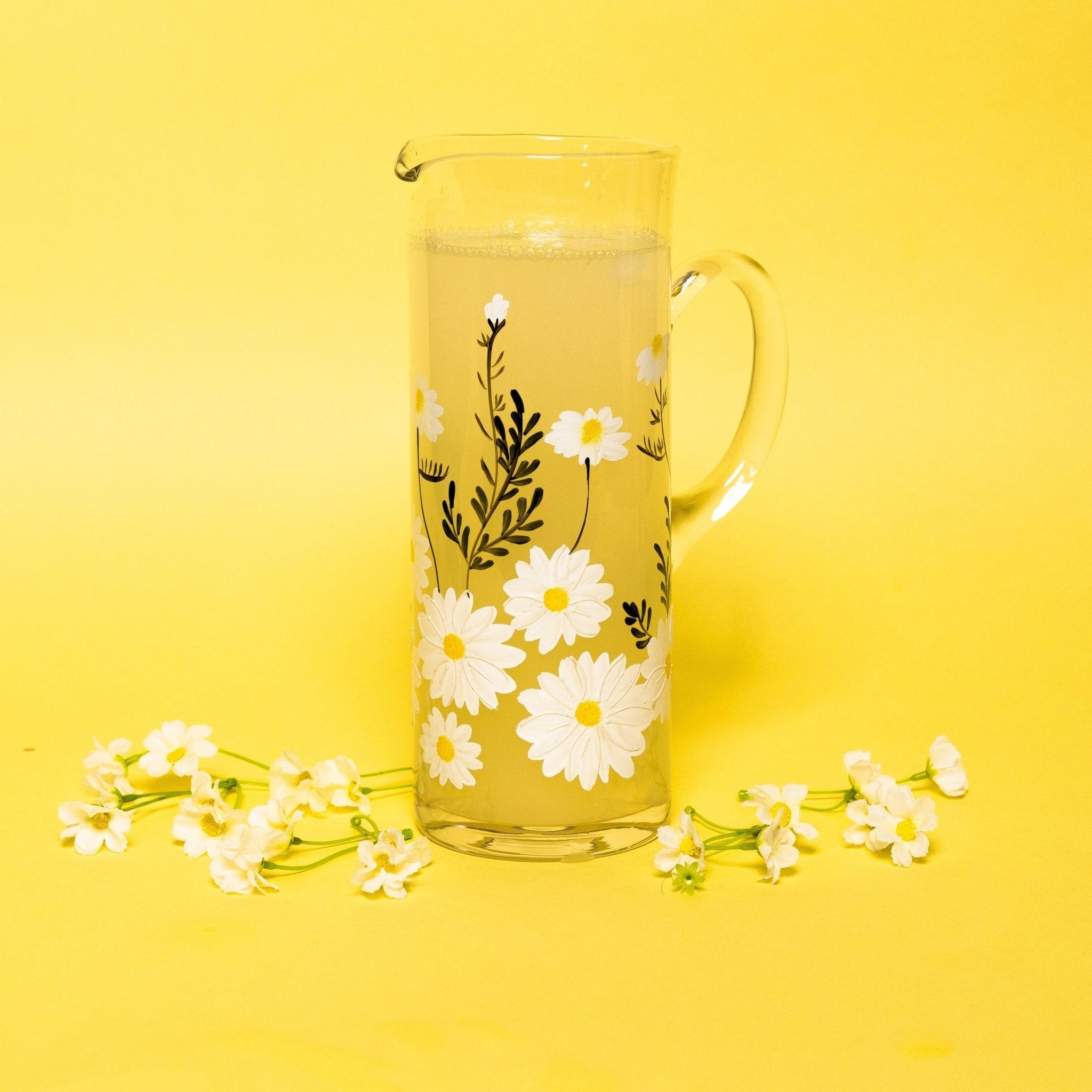 Painted Daisy Pitcher - Che Cose Belle