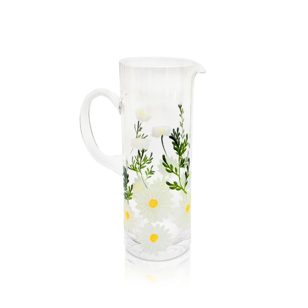 Painted Daisy Pitcher - Che Cose Belle