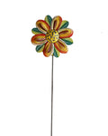 Painted Flower Garden Stake - Che Cose Belle