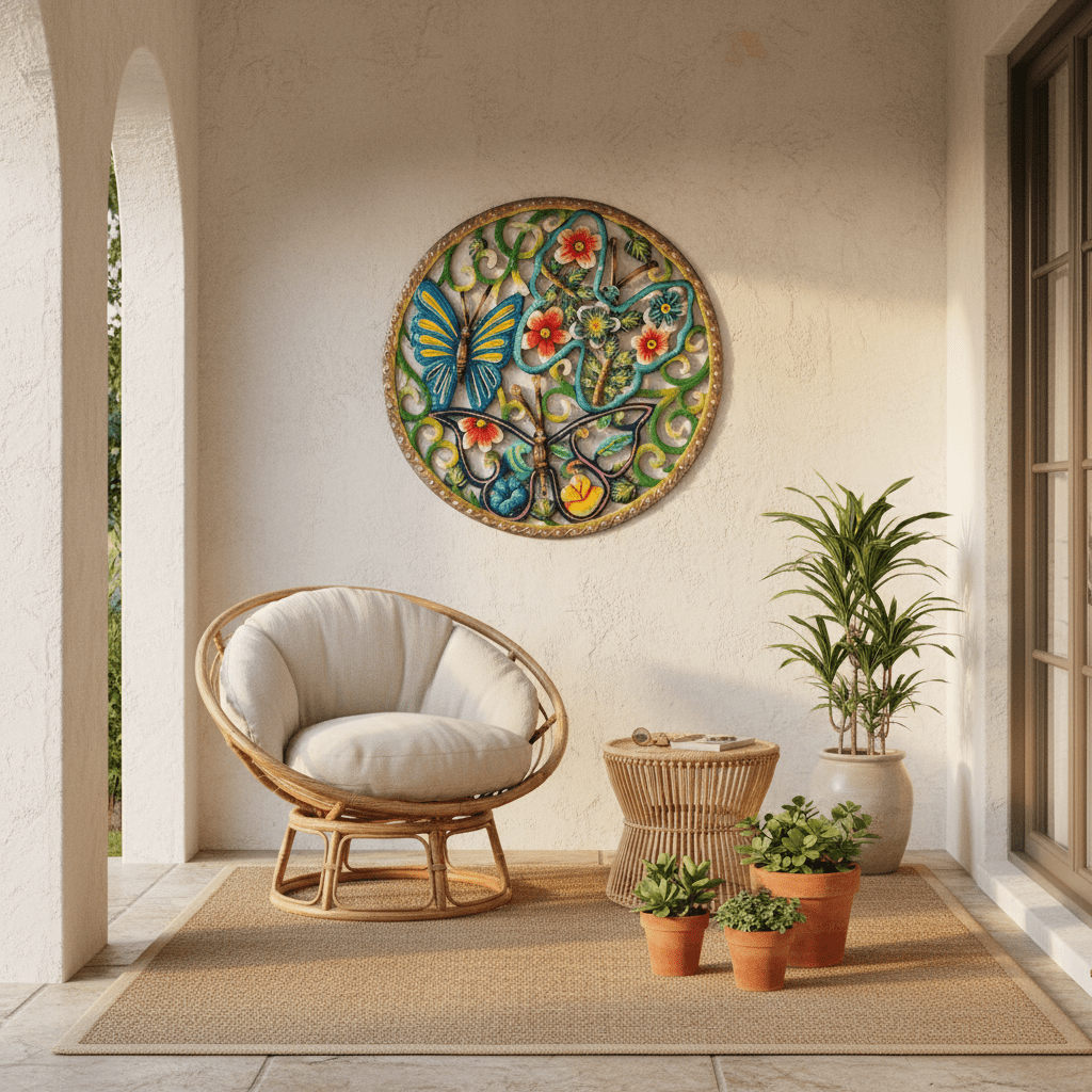 Painted Fluttering in the Garden - Che Cose Belle