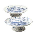 Pair of Antique Copeland Pedestal Comports (Circa 1880) - Che Cose Belle