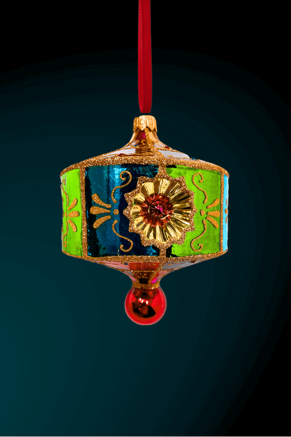 Palazzo Paradiso Glass Christmas Ornament - Che Cose Belle