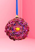 Palazzo Peony Glass Christmas Ornament (Festival) - Che Cose Belle