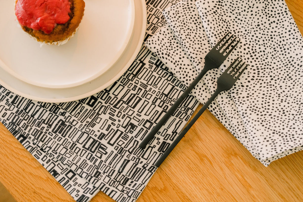 Palizada in Albatross - Pair of Napkins - Che Cose Belle