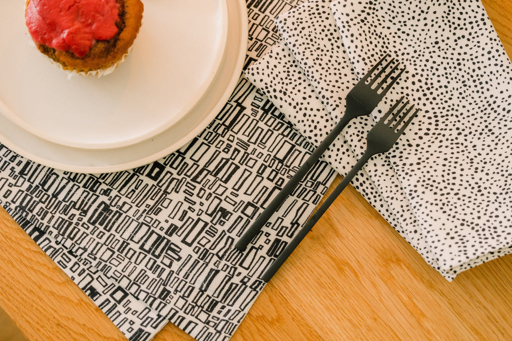 Palizada in Albatross - Pair of Napkins - Che Cose Belle