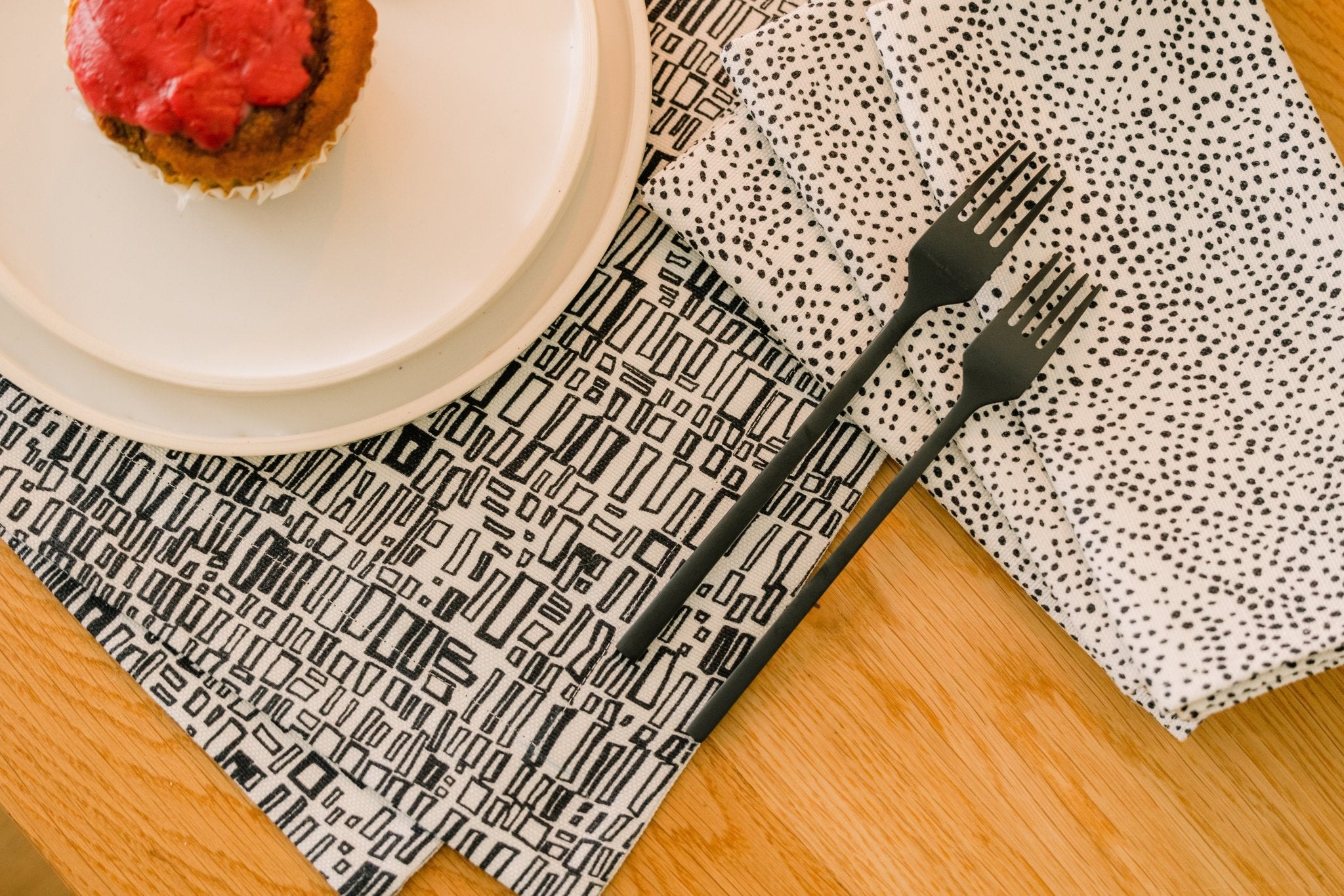 Palizada in Albatross - Pair of Napkins - Che Cose Belle