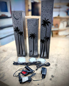 Palm Trees Under the Stars Indoor Luminary | Multiple Sizes - Che Cose Belle