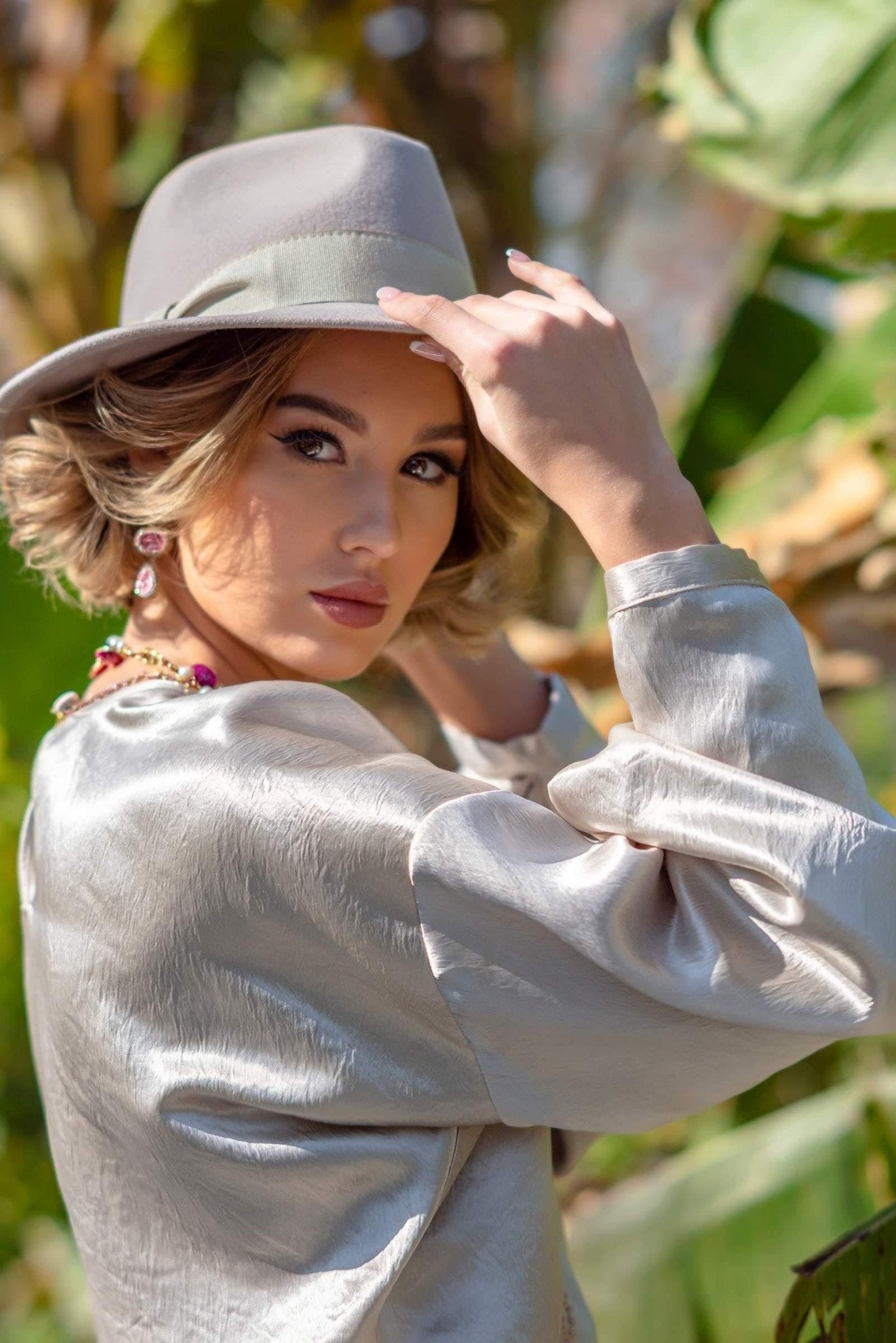 Panama Hat for Women – Classic Wide - Brim Summer Style - Che Cose Belle