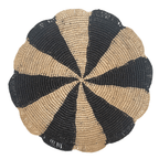 Paris Placemat, woven raffia tabletop - Che Cose Belle