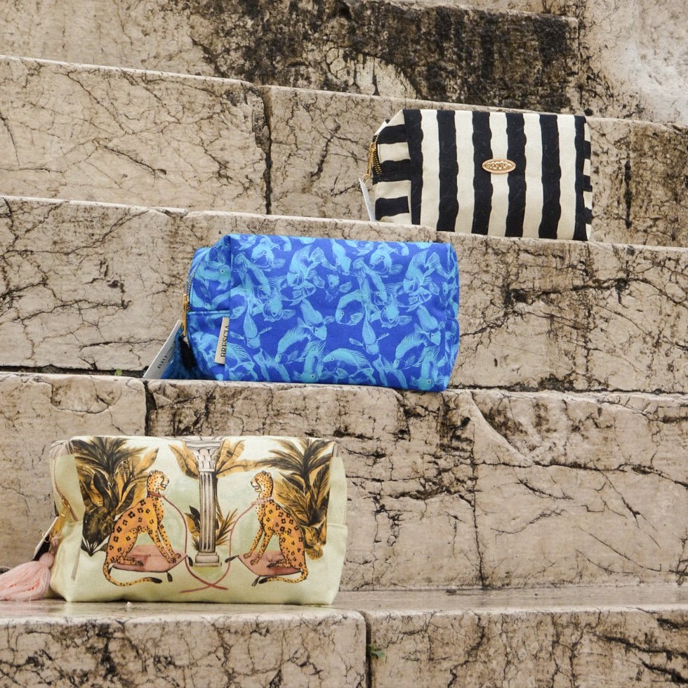 Parrots of Paradise Travel Bag - Blue - Che Cose Belle