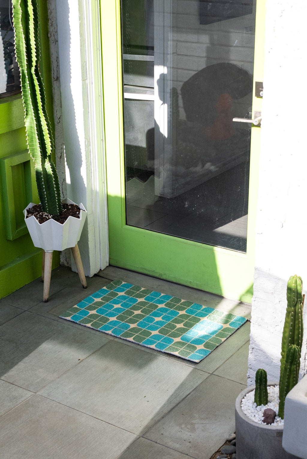 Passage Indoor/Outdoor Doormat - Intersection - 17.7”’ x 29.56” - Che Cose Belle