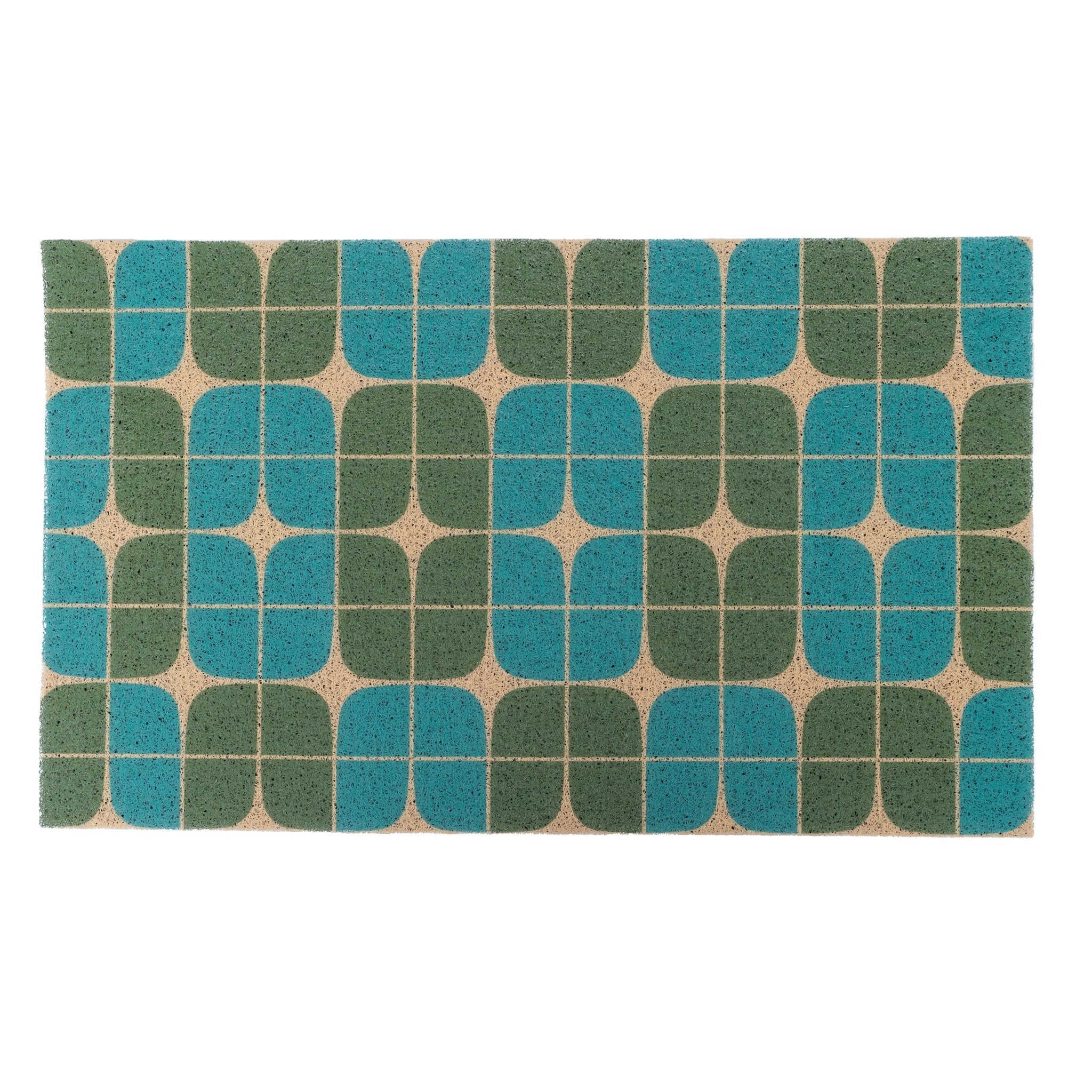 Passage Indoor/Outdoor Doormat - Intersection - 17.7”’ x 29.56” - Che Cose Belle