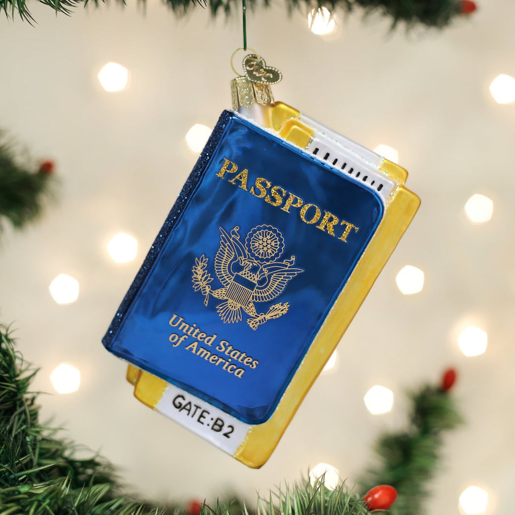 Passport Ornament - Che Cose Belle