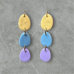 Pastel Eggs - Polymer Clay Earrings - Che Cose Belle