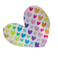Pastel Rainbow Acrylic Heart Block - Che Cose Belle