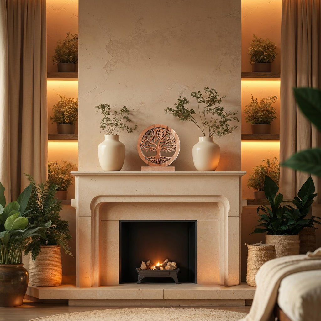 Cloverly Tree of Life Wooden Sculpture – Handmade Decorative Art | Decozen Luxe, Gift for Mom - Che Cose Belle