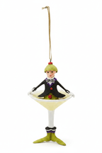 Patience Brewster Mini MARTINI Cocktail Ornament - Che Cose Belle