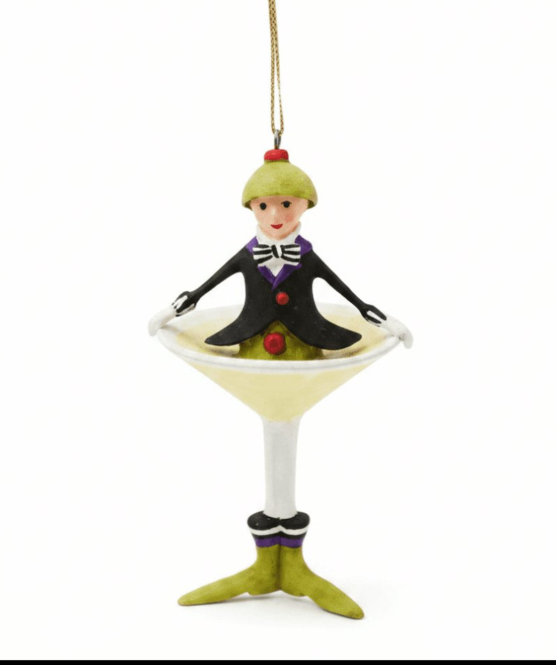 Patience Brewster Mini WINE Cocktail Ornament