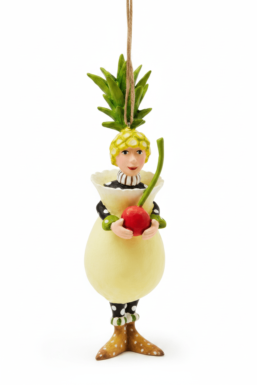 Patience Brewster Mini PINA COLADA Cocktail Ornament - Che Cose Belle