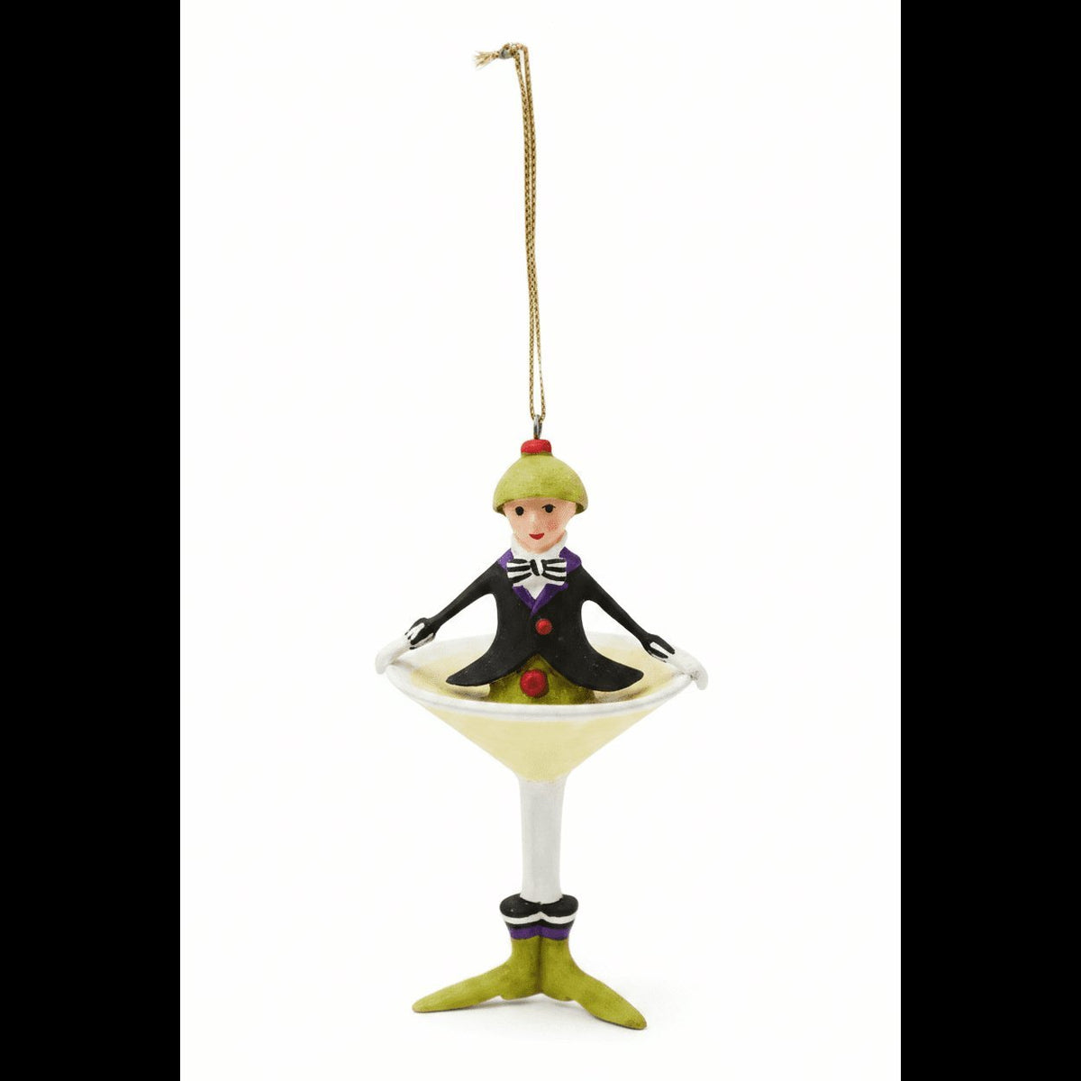 Patience Brewster Mini RED WINE Cocktail Ornament - Che Cose Belle