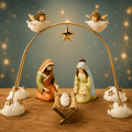 Patience Brewster Nativity Cherub Angels Arch Set, Set of 4 NEW & RETIRED - Che Cose Belle