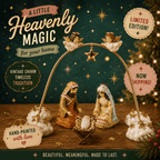 Patience Brewster Nativity Cherub Angels Mini Arch Set, Set of 4 *NEW & RETIRED!! - Che Cose Belle