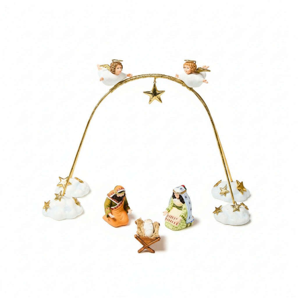 Patience Brewster Nativity Cherub Angels Mini Arch Set, Set of 4 *NEW & RETIRED!! - Che Cose Belle