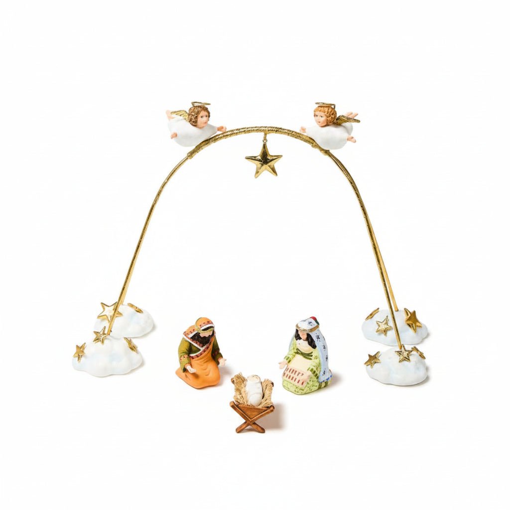 Patience Brewster Nativity Cherub Angels Mini Arch Set, Set of 4 *NEW & RETIRED!! - Che Cose Belle