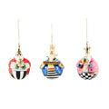 Patience Brewster Nativity Jolly Wisemen Ball Ornaments, Set of 3 *NEW* - Che Cose Belle