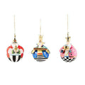 Patience Brewster Nativity Jolly Wisemen Ball Ornaments, Set of 3 *NEW* - Che Cose Belle