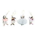 Patience Brewster Penguins En Pointe Ornaments, Set of 4 *NEW & RETIRED!! - Che Cose Belle