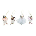 Patience Brewster Penguins En Pointe Ornaments, Set of 4 *NEW & RETIRED!! - Che Cose Belle