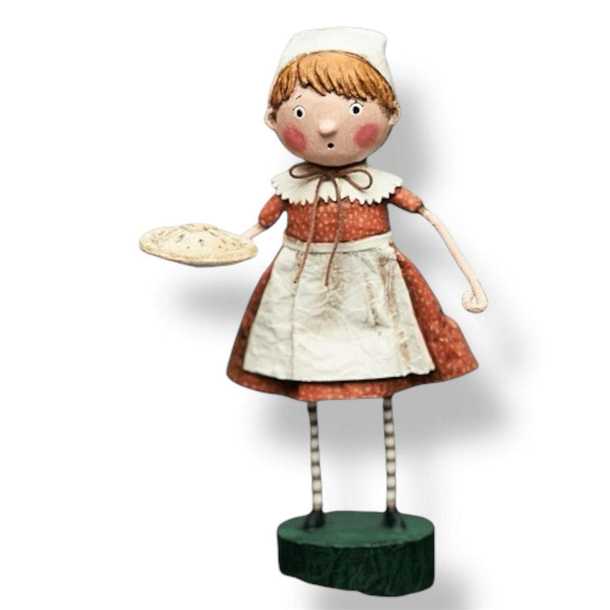 Patience Pilgrim Fall Figurine by Lori Mitchell - Che Cose Belle