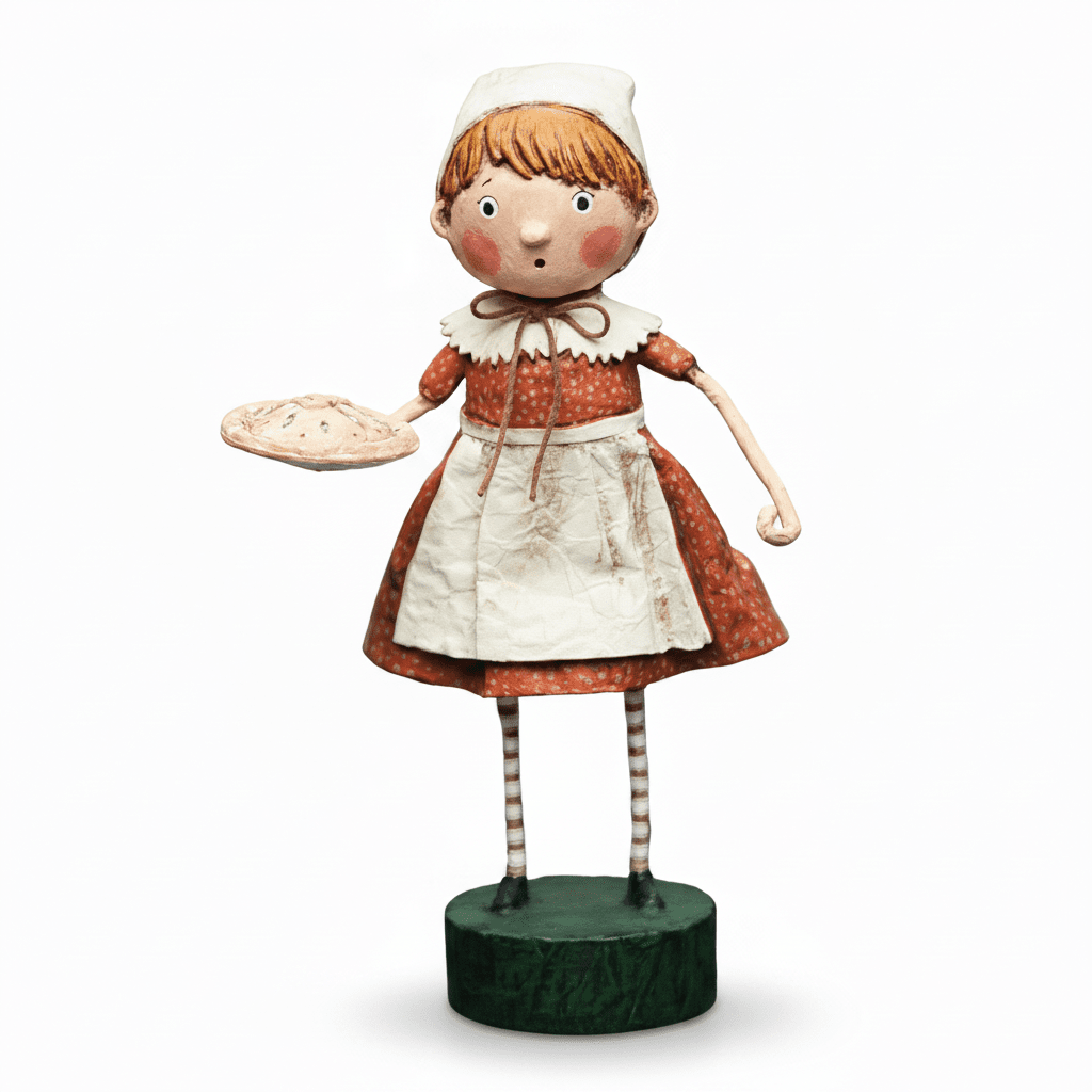 Patience Pilgrim Fall Figurine by Lori Mitchell