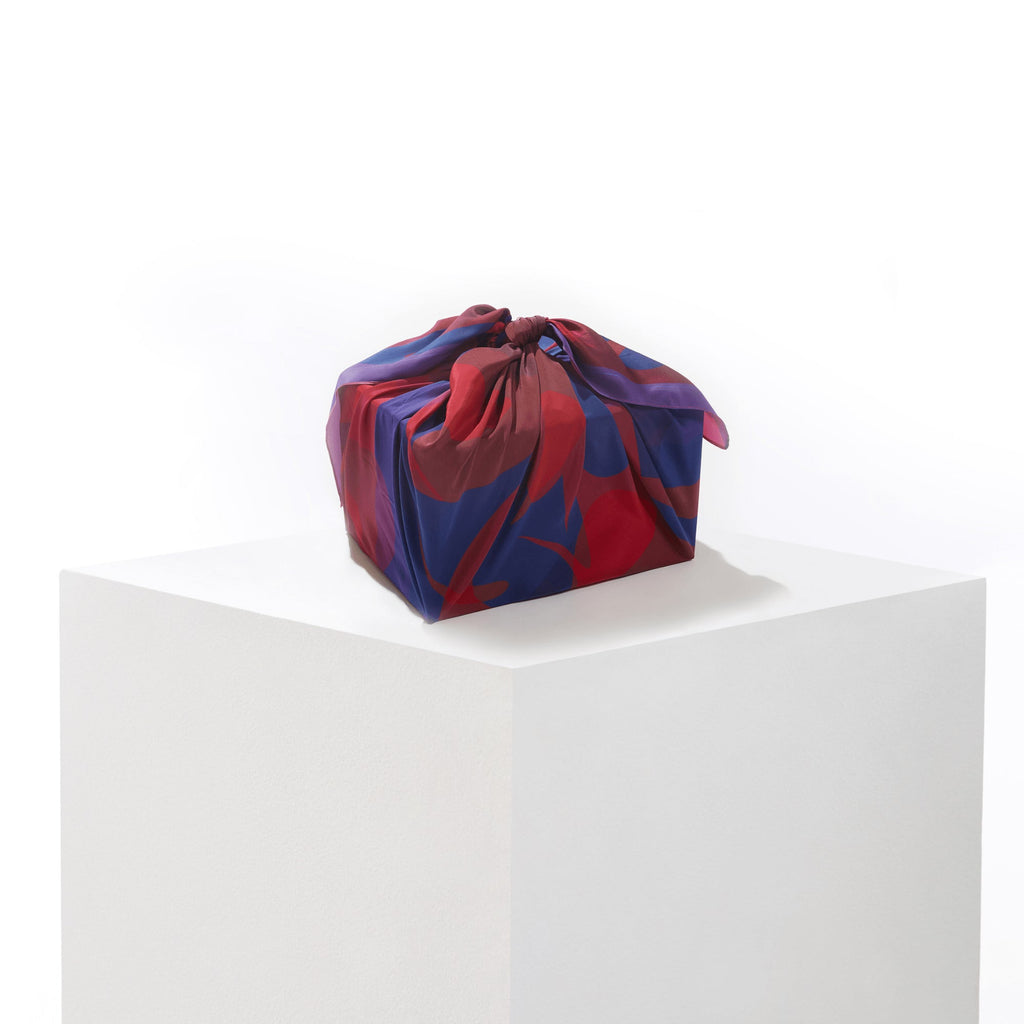 Patient Heart | 50" Mulberry Silk Furoshiki Gift Wrap by Essery Waller - Che Cose Belle