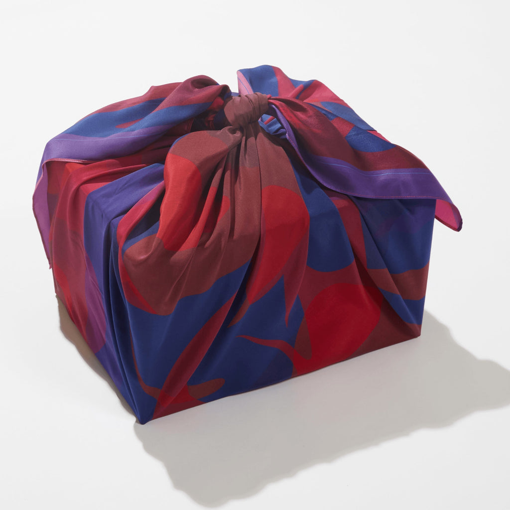 Patient Heart | 50" Mulberry Silk Furoshiki Gift Wrap by Essery Waller - Che Cose Belle