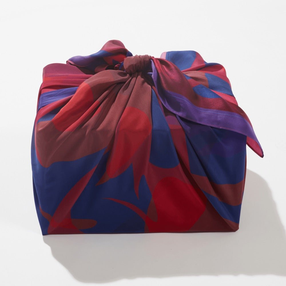 Patient Heart | 50" Mulberry Silk Furoshiki Gift Wrap by Essery Waller - Che Cose Belle