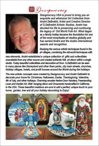 Patriotic Fireworks Sculpted Hand-Painted Christmas Ornament by G. DeBrekht - American Christmas Decor - 6103403 - Che Cose Belle